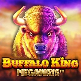 Buffalo King Megaways logo by Pragmatic Play at Ruhtinas Casino